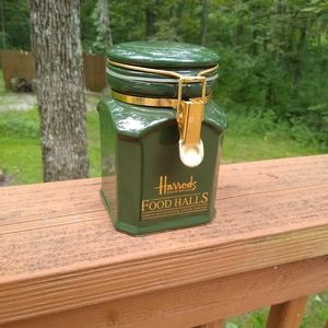 Harrods of London No. 16 Blend Tea Canister Green